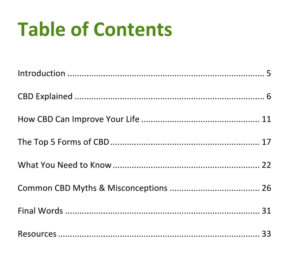CBD For Beginners